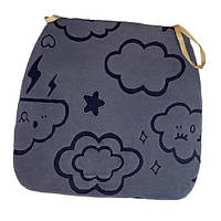 Подушка на стілець "Clouds" 37*40см Stenson R94328-DG [Склад зберігання: Одеса №3]