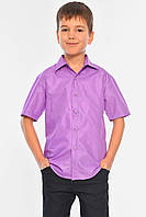 Рубашка детская мальчик фиолетовая 148484P