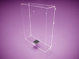 Ящик из акрила узкий для сбора денег, для жалоб и предложений с замком 190х300х50 мм Ташута  (35-11035)
