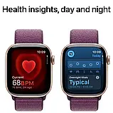 Смарт-годинник Apple Watch Series 10 GPS 46mm Rose Gold Alum with Plum Sp/Loop (MWWV3QH/A), фото 5