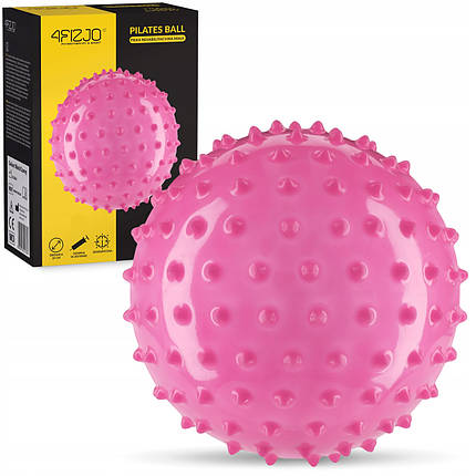 М'яч для пілатесу, йоги, реабілітації 4FIZJO 20 см (масажний) Pink (P-5905973402347), фото 1
