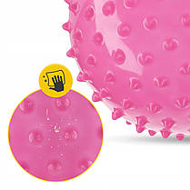 М'яч для пілатесу, йоги, реабілітації 4FIZJO 20 см (масажний) Pink (P-5905973402347), фото 4