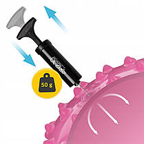М'яч для пілатесу, йоги, реабілітації 4FIZJO 20 см (масажний) Pink (P-5905973402347), фото 5