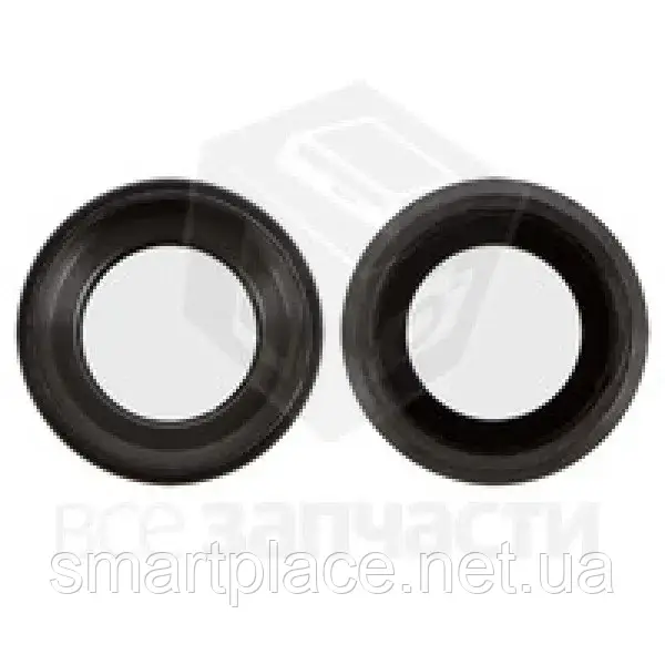 Скло камери Apple iPhone 6, iPhone 6S, iPhone 6S Plus (PRC) Black, фото 1