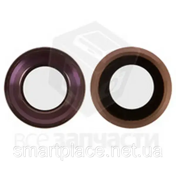 Скло камери Apple iPhone 6, iPhone 6S, iPhone 6S Plus (PRC) Rose, фото 1