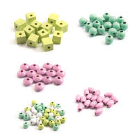 Набор для творчества Djeco с деревянными бусинами Цветы DJ09808 corvette