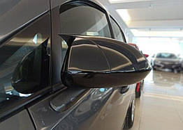Накладки на дзеркала BMW-Style Niken для Opel Corsa E 2015-2019 рр. ABS-пластик (2 шт)