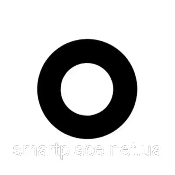 Скло камери Apple iPhone XR без рамки (PRC) Black, фото 1