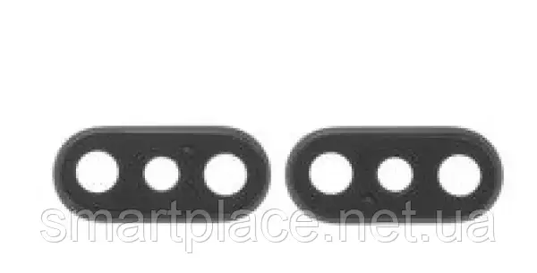 Скло камери Apple iPhone XS, iPhone XS Max з рамкою (PRC) Black, фото 1