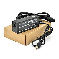 Блок живлення MERLION для ноутбука LENOVO 20V 3,25A (65 Вт) штекер FOR YOGA, довжина 0,9 м + кабель живлення corvette