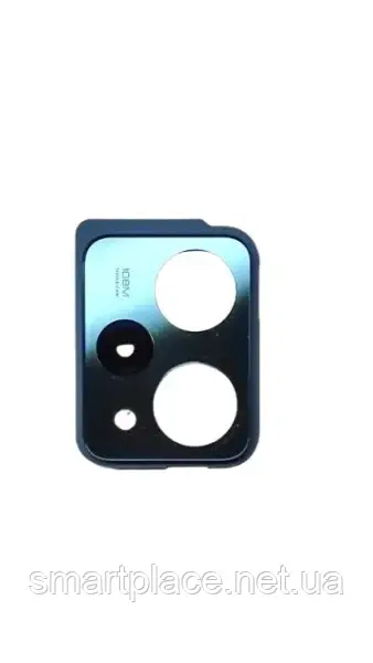 Рамка скла камери Poco X5 Pro 5G (Оригінал з розбору) Blue (Відновлений), фото 1