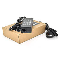 Блок живлення MERLION для ноутбука HP 19.5V 4.62A (90 Вт) штекер 4.5*3.0мм, довжина 0,9м + кабель живлення corvette