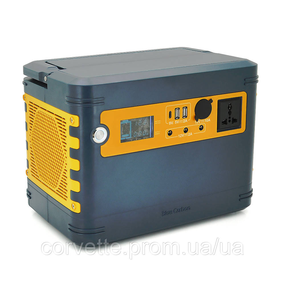 Портативна станція 1024Втч BRAZZERS із сонячною панеллю 160W, AC 220В, USB, DC 12В corvette - фото 1 - id-p2484125769