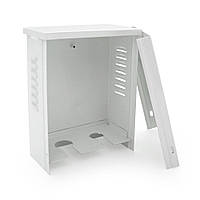 Навісна електрична шафа PiPo PP-200 металева для зовнішньої установки захист обладнання corvette