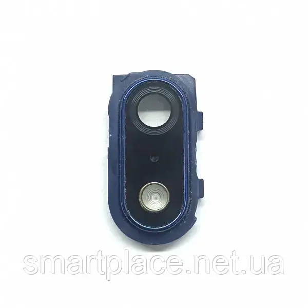 Скло камери Huawei Y5 Prime 2018 DRA-L01 Blue (Оригінал з розбору) (Відновлений), фото 1