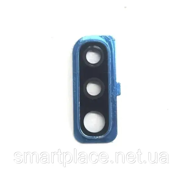 Скло камери Samsung Galaxy A505 A705 A50 A70 Blue (Оригінал з розбору) (Відновлений), фото 1