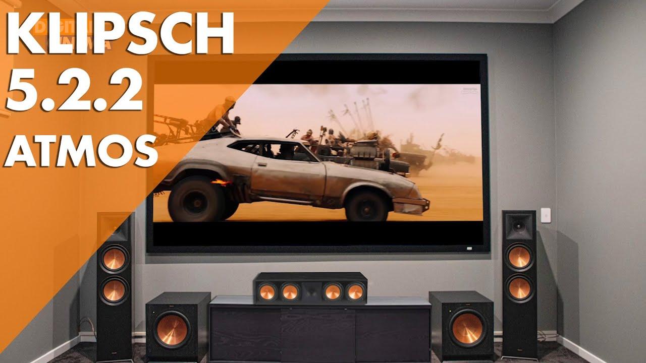 Домашній кінотеатр Klipsch RP-8000F II DOLBY ATMOS + Onkyo TX-RZ50, фото 1