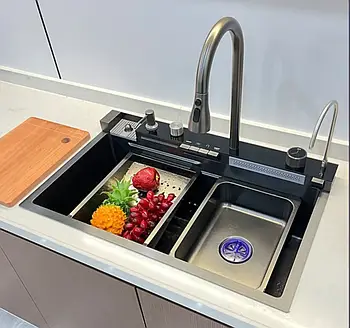 Кухонна мийка з неіржавкої сталі Багатофункціональна кухонна MA 651 Лучшая цена