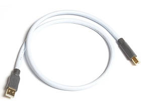 Supra USB 2.0 A-B Blue 0.7m