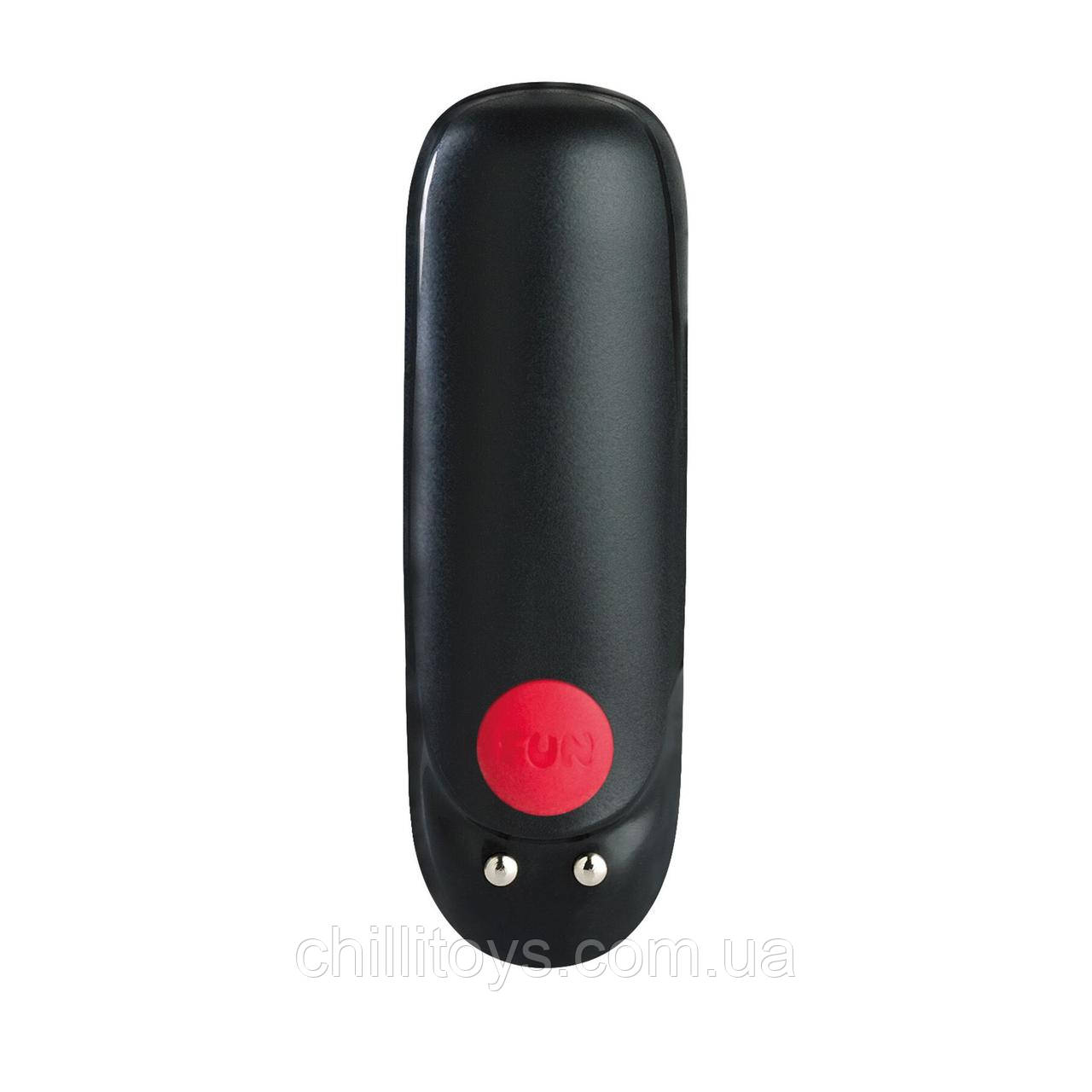 Віброкуля Fun Factory Massage BULLET, чорна, діаметр 2,5 см, 3 швидкості, 3 малюнки вібрації, фото 1