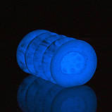 Мастурбатор ADDICTION Silicone Reversible Stroker – Glow in the Dark, фото 9