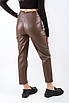 Штани прямі коричневі 3947 (2000000141237), фото 3
