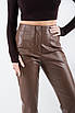 Штани прямі коричневі 3947 (2000000141237), фото 4