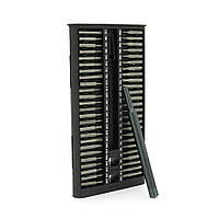 Набір викрутка двостороння біти 102-in-1 довжина тримача 115мм біти S2 магнітні алюміній Box corvette