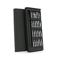 Набір викрутка біти 24-in-1 довжина тримача 88мм біти S2 пластикова ручка Box corvette