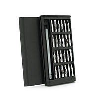 Набір викрутка біти 24-in-1 довжина тримача 88мм біти S2 алюмінієва ручка Box corvette