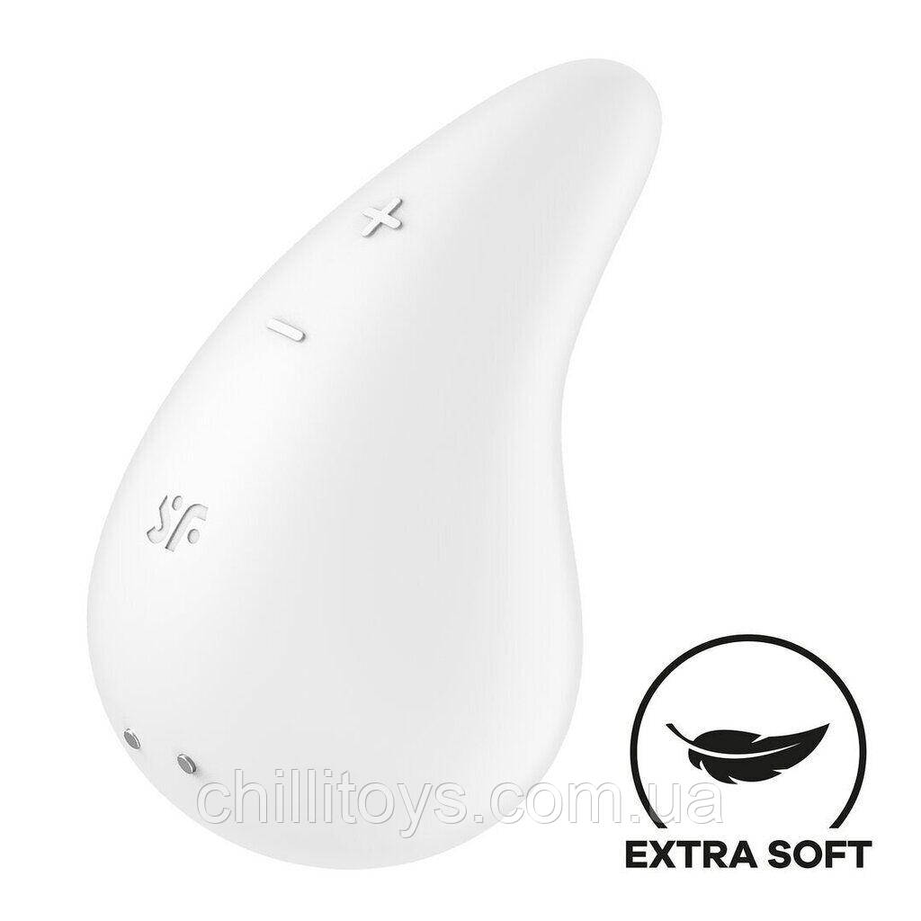 Вібратор Satisfyer Dew Drop White, фото 1