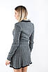 Костюм з джемпером поло та спідницею сірий 40038 (2000000142234), фото 3