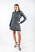 Костюм з джемпером поло та спідницею сірий 40038 (2000000142234), фото 5