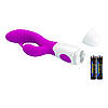 Силіконовий вібратор для жінок з додатковою стимуляцією клітора Rabbit Vibrator Hyman, фото 7