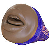 Мастурбатор-ротик Fleshlight Boost Blow Medium Dark Flesh, плаваючі кільця Turbo Tech, фото 4
