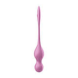 Вагінальні смарт-кульки з вібрацією Satisfyer Love Birds 1 Connect App Pink, 78 г, фото 3