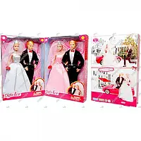 Набір ляльок DEFA TOYS Наречена із женихом 8305