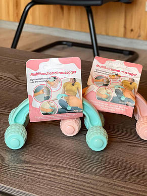 Роликовий ручний масажер. Домашній догляд massager AND947 YU227, фото 4
