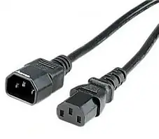 Кабель силовий Cablexpert (PC-189-15) С13-С14, чорний, 4.5 м
