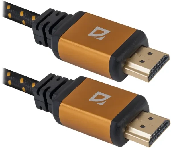 Відео-кабель Defender 87434 HDMI(тато)HDMI(тато), 3m HDMI-10PRO, фото 1