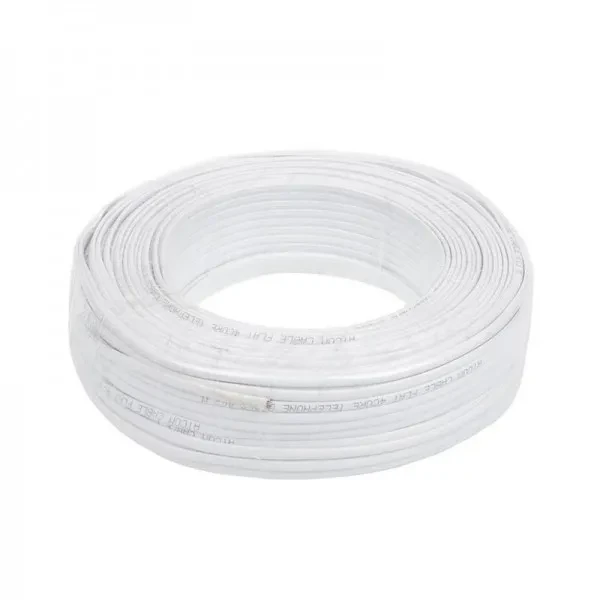 Кабель для телефону Atcom CCS, 26AWG, 100m 4 жили, фото 1