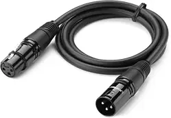 Кабель для мікрофона Ugreen AV130 XLR Male to Female Microphone Cable 5 м Black (90401988)