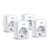 Розетка TP-Link Tapo P100 4 шт/пак White розумна
