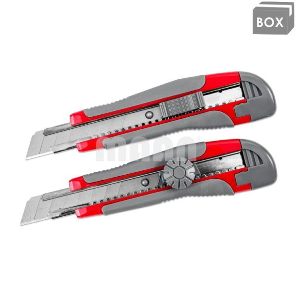 Набір сегментних ножів MAAN (18 мм, мікс 24 шт.) (9018), фото 1