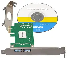 Контролер Frime NEC720200F1 (ECF-PCIEtoUSB003.LP) PCI-E-2xUSB3.0
