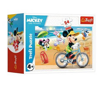 Пазли "На велосипеді" / Дісней: Мікі Маукс / Trefl 19712 G-Rich