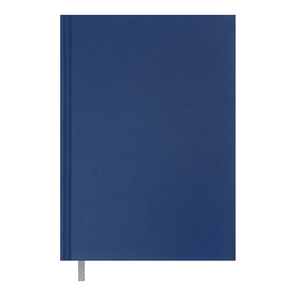 Книга записна OPTIMAL, А5, 64 арк., клітинка, синя, бум вініл  BM.25514101-02