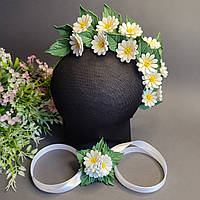 Обруч ромашки, обруч ромашка, обруч з ромашками, костюм ромашка, костюм квітка