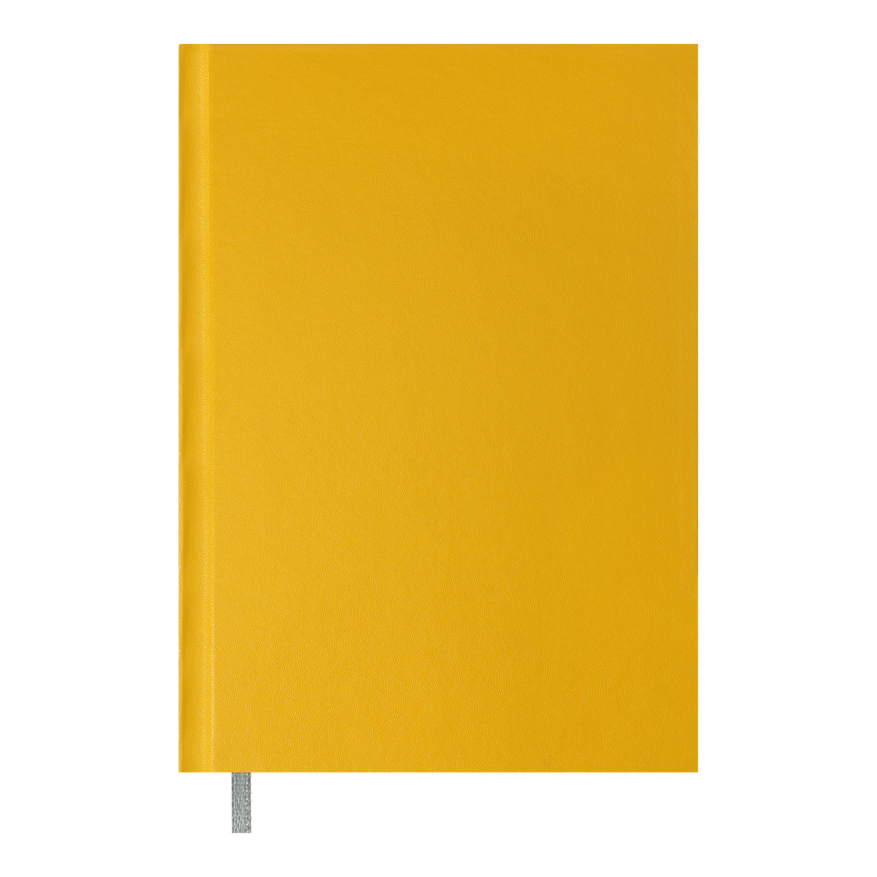 Книга записна OPTIMAL, А5, 64 арк., клітинка, жовта, бум вініл  BM.25514101-08