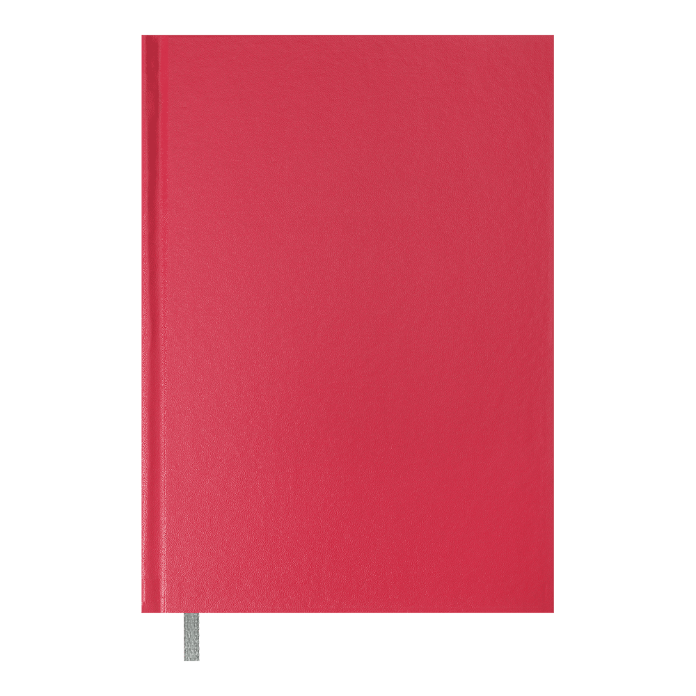 Книга записна OPTIMAL, А5, 64 арк., клітинка, рожева, бум вініл  BM.25514101-10